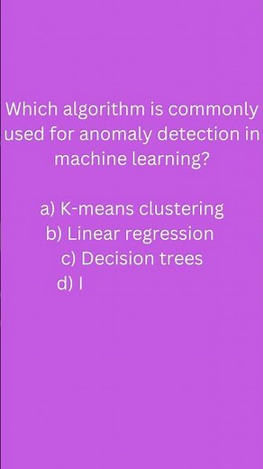 Anomaly detection in Machine Learning