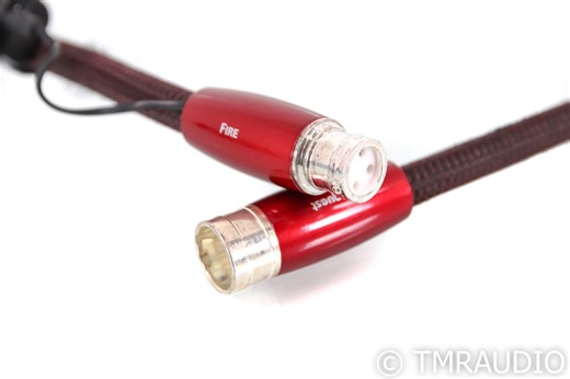 Audioquest Fire XLR Cable; 1m Single Balanced Interconnect