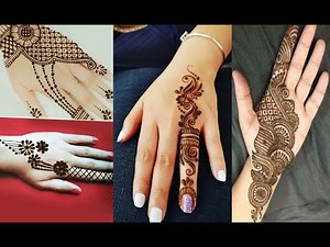 How to Make Simple Arabic Mehandi Designs | Arabic Mehndi Designs | Mehndi