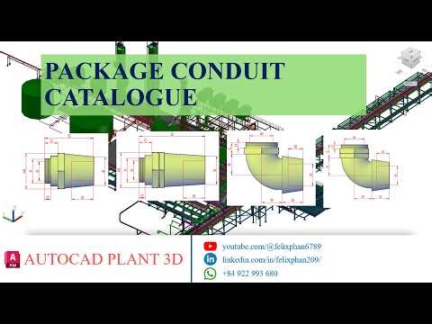AUTOCAD PLANT 3D PYTHON SCRIPT: PACKAGE CONDUIT CUSTOM PYTHON SCRIPT