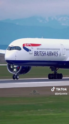 British Airways A350 Landing Experience