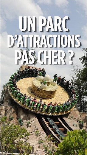 An affordable theme park in France!? 🤯 #themepark #parcsaintpaul #new