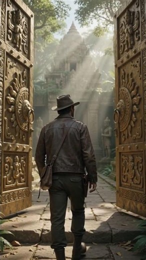 He accidentally found this secert ancient city #shorts