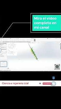 Proceso de Diseño básico de esta Pieza Mecánica en SolidWorks | Short 🚀