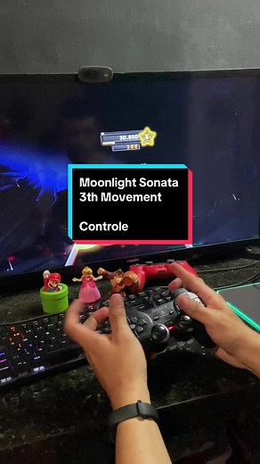 Clone Hero: Moonlight Sonata 3rd Movement Gameplay