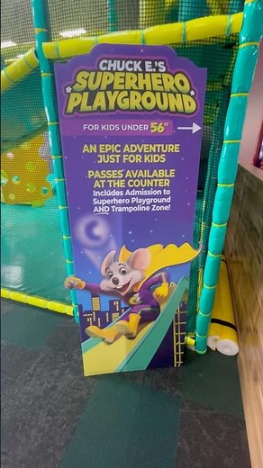 Superhero Playground Overview - Chuck E. Cheese’s (Philadelphia, PA - Snyder)