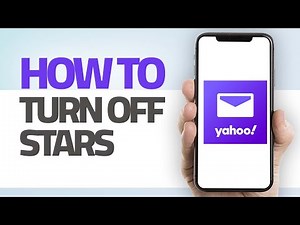 How To Turn Off Stars On Yahoo Mail App | Step By Step