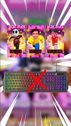 I DESTROYED MY KEYBOARD in Escape the Keyboard #abrahaham #roblox #escapethekeyboard