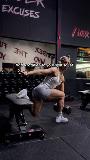 I promiseeee 🔥 #splitsquats #legday #leggains #quads #glutes