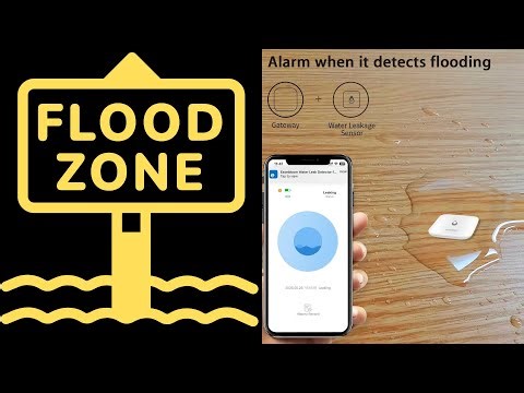 WiFi Water Leak Detector Easy To Use