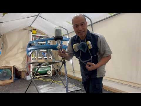 Base Coat & Clear Coat using Fuji Mini Mite 5 (FINAL PRODUCT SHOWN ON VEHICLE!)