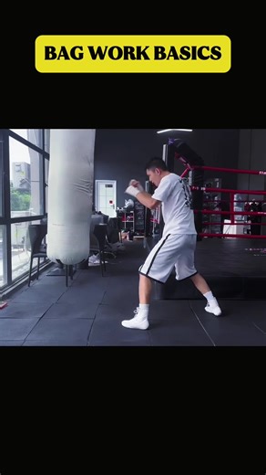 Bag work basics #boxing🥊 #fyp #usa #punchingbag #fightingskills | punching bag
