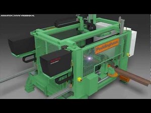 3D Animation Plasma Laser Machine (Hypertherm Technology) Steel Machinery (NX ProE Inventor Catia)