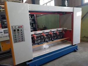 [Hot Item] Lift-Dow Thin Blade Slitter Scorer, Electrical Adjust, Used Corrugator Line