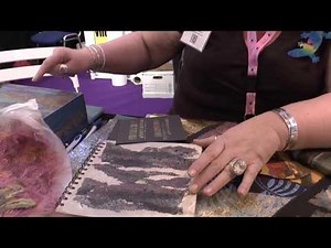 Using Vilene's Solufleece & Bondaweb with Kim Thittichai at Stitches NEC 2014