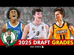 Boston Celtics Draft Grades From 2025 NBA Draft Ft. Hugo Gonzalez, Amari Williams & Max Shulga