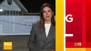 A 16-year-old boy has been arrested after stabbing a bishop and a father at an Orthodox Christian church in Sydney's west. #9News LATEST: https://nine.social/ECT | 9 News