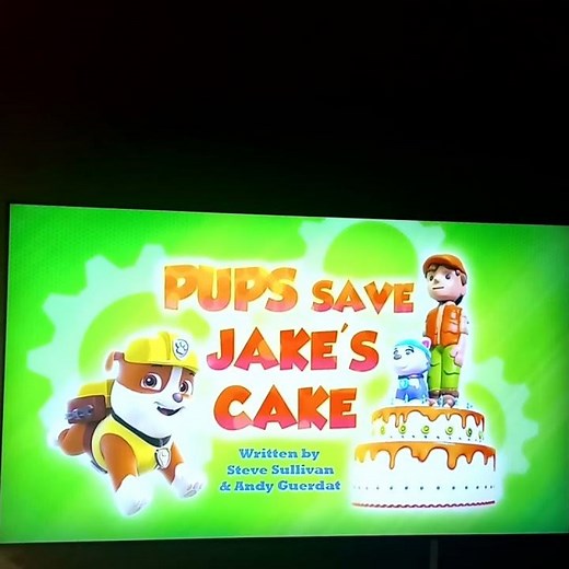 Paw Patrol 2013 2022 S9 Pups Save Jake Cake