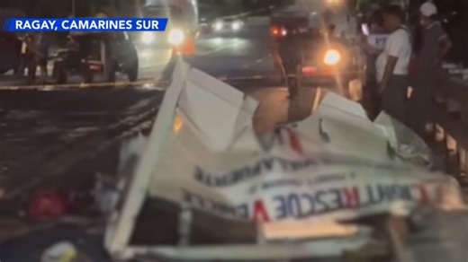 6 killed in bus-multicab collision in Ragay, Camarines Sur