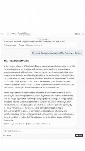 Using Novelcrafter and AI to Brainstorm and Plan a Cozy Fantasy Novel! ✨📖 #WritingTips