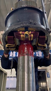 This is the assembly process of our generator rotor. How do you do it? #generator #factory | Nianfeng Poer Generator