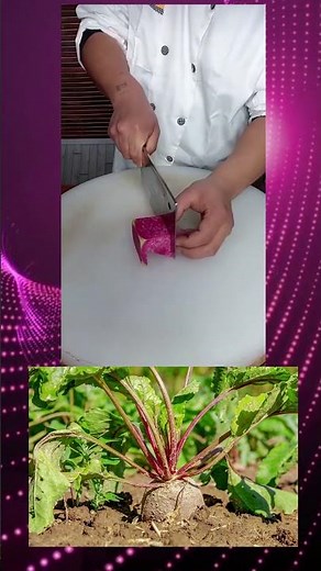 Amazing Beet Carving Art in Seconds!