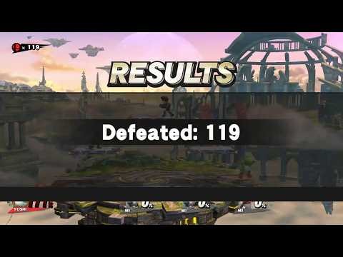 Super Smash Bros. for Wii U - 3-Minute Smash (119 KOs)