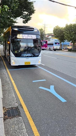 울산 432번 한성교통 1910호 2026년 7월식 현대자동차 일렉시티2 전기버스 EV⚡️저상 입석 일반버스 승차영상 [2026.09.18]