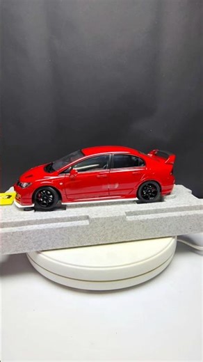 1/18 Honda Civic Motorhelix Diecast Scale Model Car Miniature Automobiles #honda