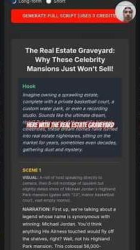 YouTube Script Generator: Just Add Keywords