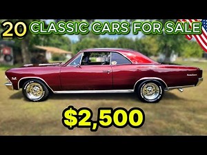 Owner Listings today 20 Cheap Classic Cars Sale