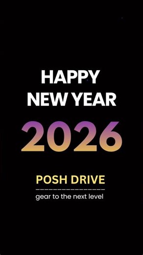 Warm New Year greetings from the heart of Posh Drive