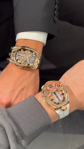 Millionaire Lifestyle™️ on Instagram: "Gold Bugattis by @JacobandCo 👌🏻 In 2019, Bugatti Automobiles and Jacob & Co. entered into a partnership agreement, based on a shared focus on extreme luxury, mechanical performance and craft. Both brands have been working together to create unrivaled hypercar-inspired timepieces. “Working closely with Bugatti is an exciting experience,” says Jacob Arabo, Jacob & Co. Founder and Chairman. “I live to push watchmaking to new levels, coming up with designs an