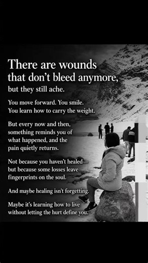 may be it's leaning how to live without letting the hurt define you,# #shortvideo