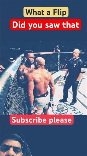 WHAT A FLIP AND KICK #ufc #ufcgym #mma #shortvideo #shorts #mmaworld #nordicmma