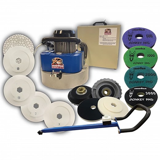 Weha PIG Planetary Polisher 350 VS with Donkey Package - Defusco Industrial Supply