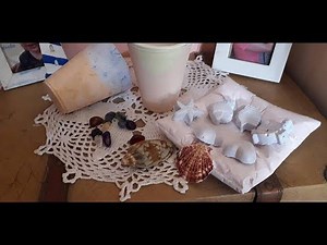 Cement Crafts (Part 3: Dyeing Cement and Crackling) #GracielaHerman
