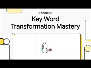 Key Word Transformation Mastery Guide | FCE B2 First Exam Strategies & Practice