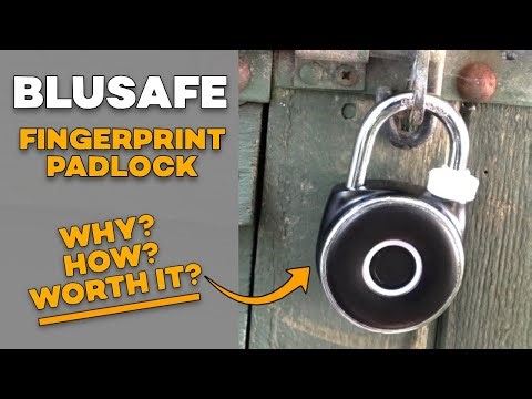 PRESS HERE Blusafe Fingerprint Padlock Review. Safe bet