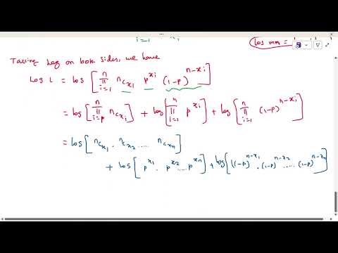 Maximum Likelihood Estimator - 2 - Binomial Distribution