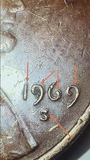 💎 How to Spot the FAKE 1969-S Penny! (Authentic Doubling vs. Machine Doubling) #ErrorCoin #1969S 🚫