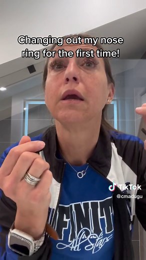 Changing My Nose Ring: First-Time Nose Stud Tutorial