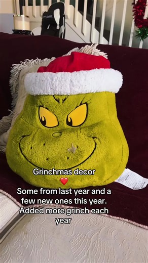 Budget $100 each year. But I’m loving my grinch collection ❤️ #grinch #grinchmas #christmas #christmasdecorations #winter