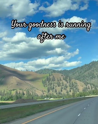 Your goodness is running after me, #christiansongs #worshipmusic #gosplesong