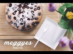 Puha és omlós meggyes piskóta | Sourcherry Sponge Cake