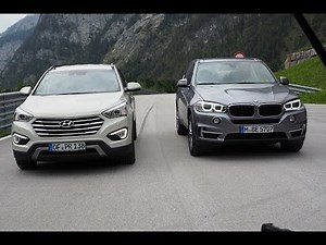 BMW X5 vs. Hyundai Grand Santa Fe - GRIP - Folge 315 - RTL2
