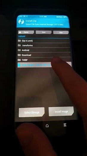 How to install Noble 2.1 #customrom #shorts