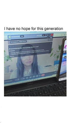 AI makes interviews easylol #parakeetaipartner #interview #ai #jobhelp #reels#foryou #interviewbuddy