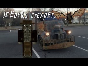 The Creeper(Jeepers Creepers) Mod (Legends Minecraft Mod) Horror Pack Suit Showcase