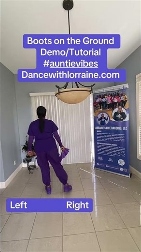 Boots on the Ground - Demo/Tutorial - Lorraine’s Line Dancing